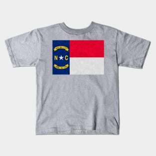 State flag of North Carolina Kids T-Shirt